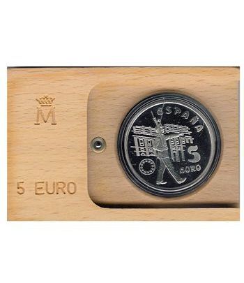 Moneda 1998 Ejercito de tierra. 5 euros. Plata.