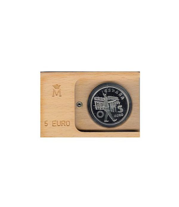 Moneda 1998 Ejercito de tierra. 5 euros. Plata.  - 2