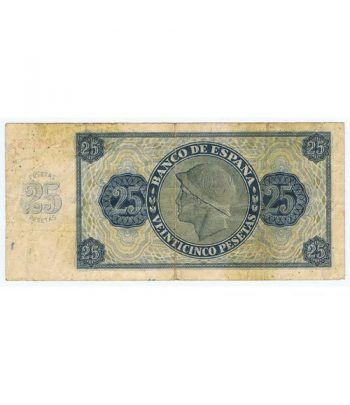 (1936/11/21) Burgos. 25 Pesetas. MBC. Serie Q1941366