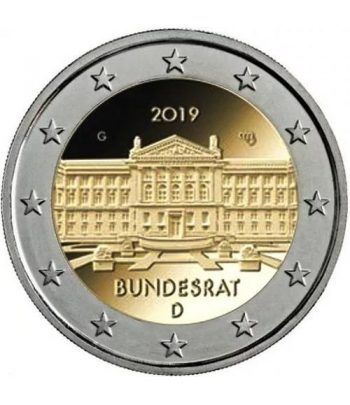 moneda conmemorativa 2 euros Alemania 2019 (5) Bundesrat