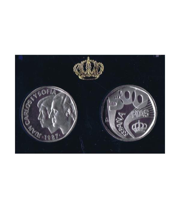(1988) 500 ptas. XXV Aniversario SSMM. Así nace una moneda.  - 10