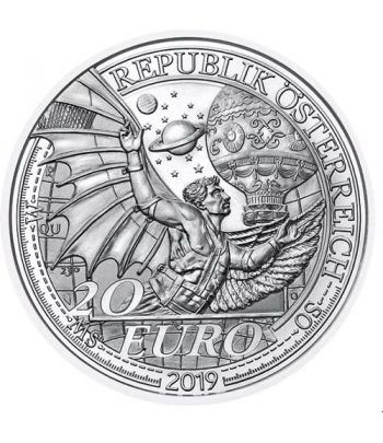 moneda Austria 20 Euros 2019 El sueño del Vuelo.