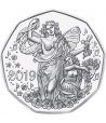 moneda Austria 5 Euros 2019 150 años Ópera de Viena. Plata.