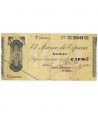 (1936) BILBAO. 100 Pesetas. MBC. Serie 443302