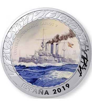 Monedas 2019 Historia de la Navegación II. 4 monedas.