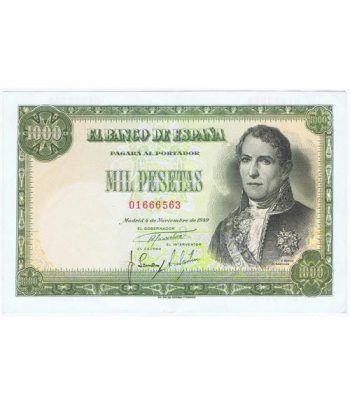 (1949/11/04) Madrid. 1000 Pesetas. EBC. Serie 01666563