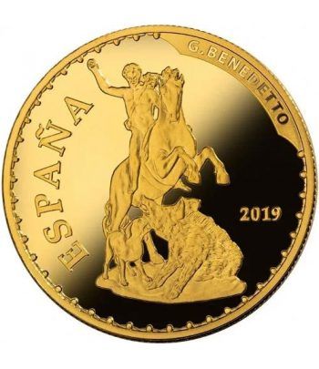 Moneda 2019 Museo del Prado. Benedetto. 100 euros. Oro