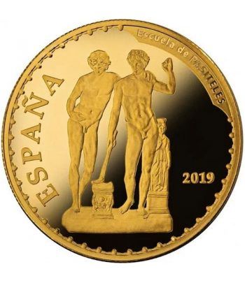 Moneda 2019 Museo del Prado. Escuela Pasiteles. 100 euros. Oro