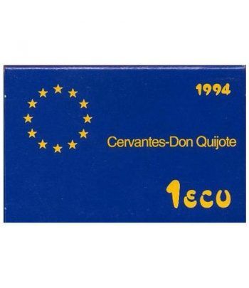 1 ECU. Serie Cervantes. España 1994