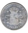 5 Pesetas Plata 1899 *99 Alfonso XIII SG V. EBC