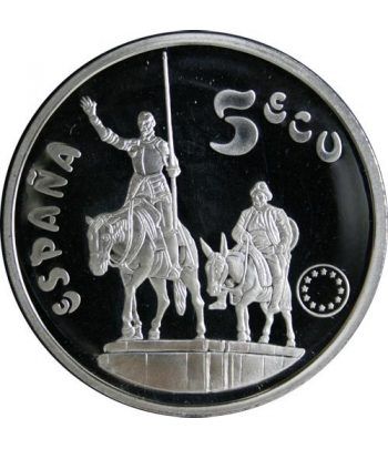 5 ECU. Serie Cervantes. España 1994