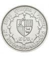 Moneda de plata y oro 50 Diners Andorra 1993 Constitució.