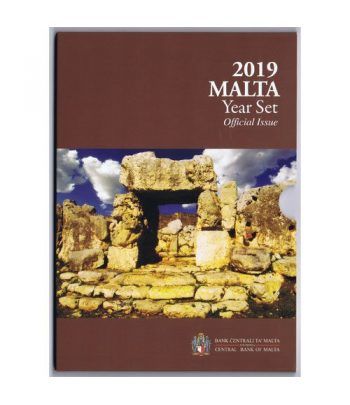 Cartera oficial euroset Malta 2019. Incluye 2€ conmemorativos