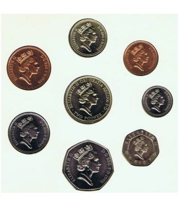 Estuche monedas Inglaterra 1995