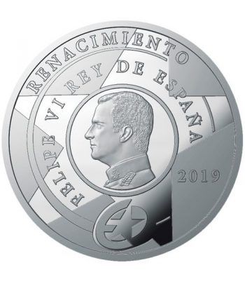 Moneda 2019 Europa. Renacimiento. 10 euros. Plata.