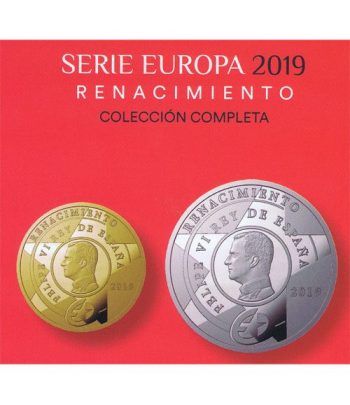 Monedas 2019 Europa. Renacimiento. Completa oro y plata.
