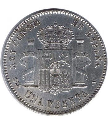 1 Peseta Plata 1900 *00 Alfonso XIII SM V. EBC