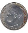 1 Peseta Plata 1900 *00 Alfonso XIII SM V. EBC.