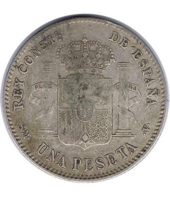 1 Peseta Plata 1901 *01 Alfonso XIII SM V.