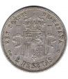 2 Pesetas Plata 1883 *83 Alfonso XII MS M.