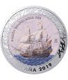 Monedas 2019 Historia de la Navegación IV. 4 monedas.