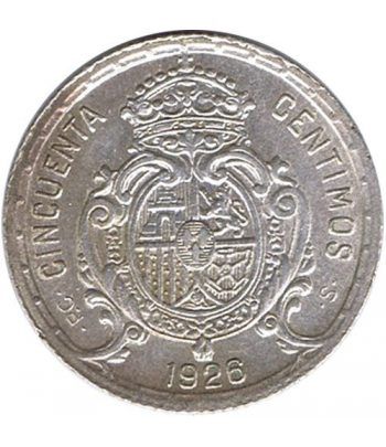 50 céntimos Plata 1926 Alfonso XIII PC S. SC