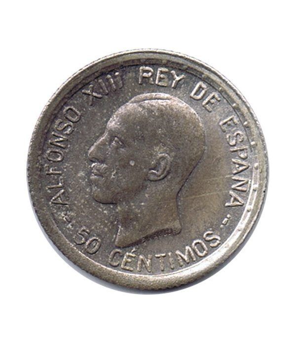 50 céntimos Plata 1926 Alfonso XIII PC S. SC