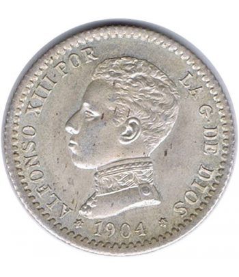 50 céntimos Plata 1904 *04 Alfonso XIII SM V.  - 1