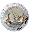 Monedas 2019 Historia de la Navegación V. 4 monedas.