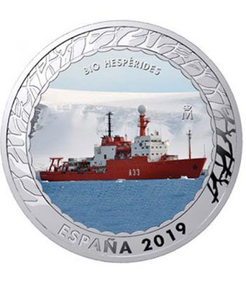 Monedas 2019 Historia de la Navegación V. 4 monedas.