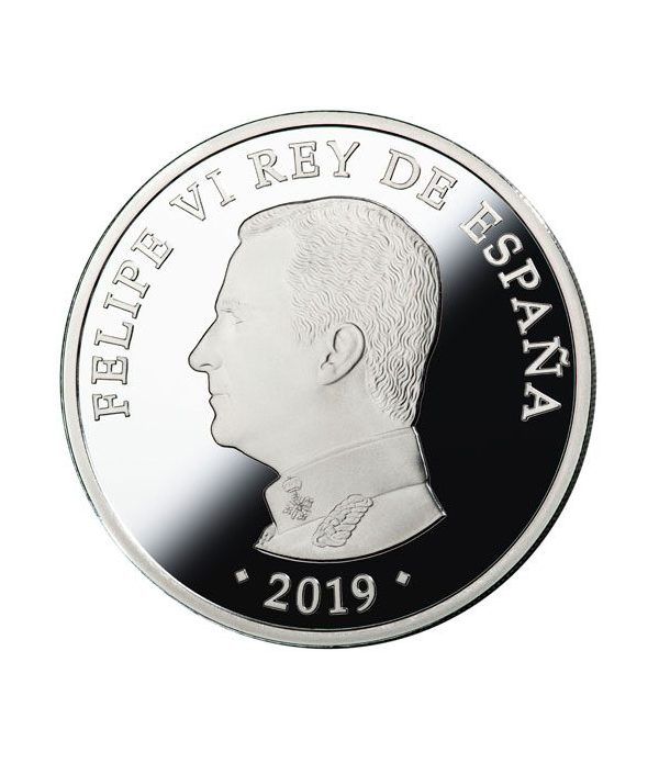Moneda 2019 175 Aniversario Guardia Civil. 10 euros. Plata  - 4
