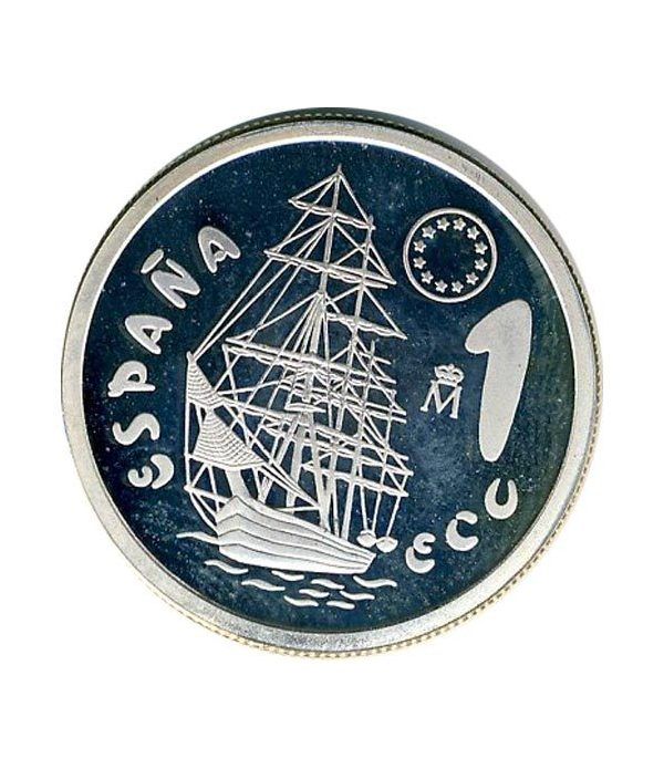 1 ECU. Serie Marina Española. España 1996  - 6