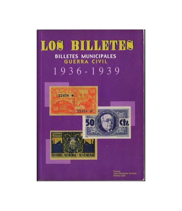 Catalogo Billetes municipales Guerra Civil 1936-1939. 1ª Edición