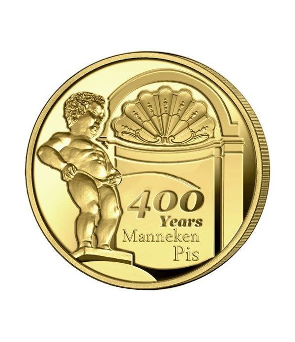 moneda Belgica 2.5 Euros 2019 400 años del Manneken Pis  - 2