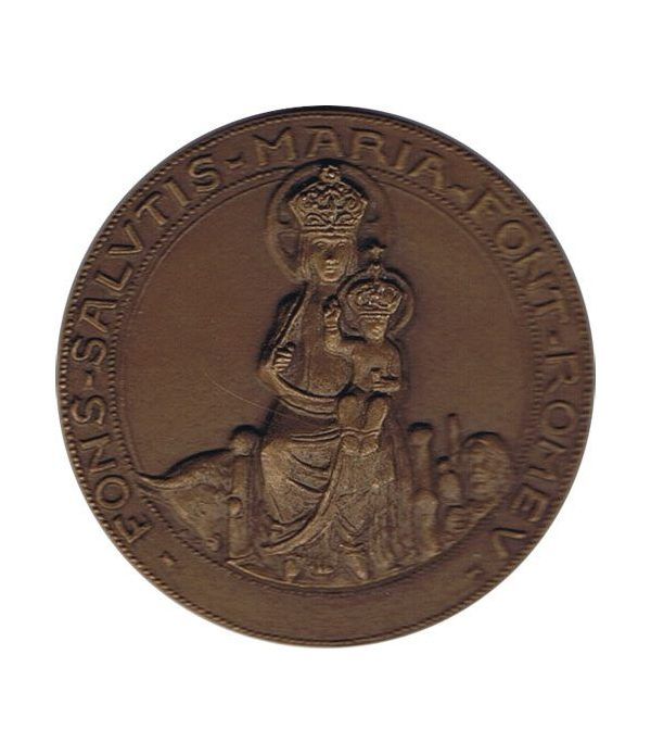 Medalla Santa Maria de Font Romeu 1972. Pequeña.