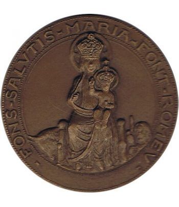 Medalla Santa Maria de Font Romeu 1972. Grande