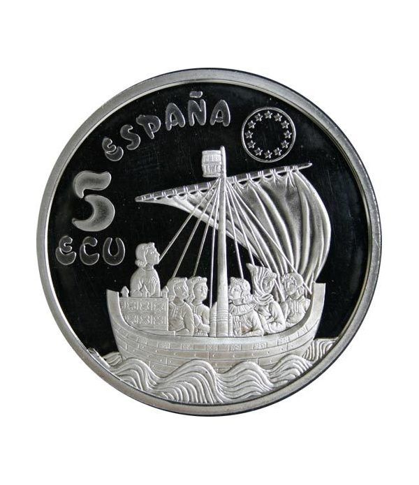 5 ECU. Serie Marina Española. España 1996.