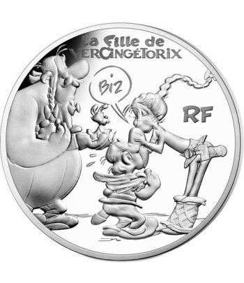 Francia 10€ 2019 60 Años de Asterix. La Fille de Vercingétorix.