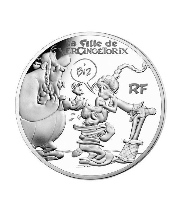 Francia 10€ 2019 60 Años de Asterix. La Fille de Vercingétorix.