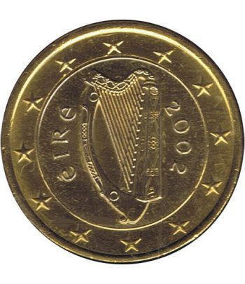 Moneda de 1 euro de Irlanda 2002. SC. Chapada oro