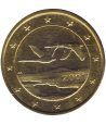 Moneda de 1 euro de Finlandia 2001. SC. Chapada oro