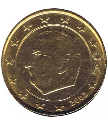 Moneda de 1 euro de Belgica 2002. SC. Chapada oro