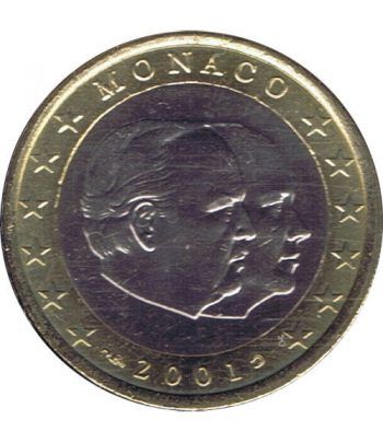 monedas euro serie Monaco 2001 (moneda de 1 euro). SC