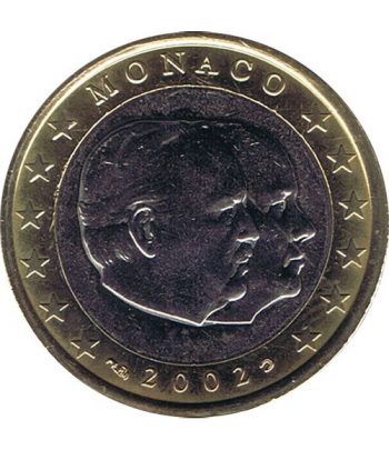 monedas euro serie Monaco 2002 (moneda de 1 euro). SC