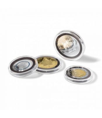 LEUCHTTURM Capsulas para monedas 34 mm. ULTRA INTERCEPT (10) Capsulas Monedas - 2