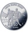 Moneda 2020 Futbol UEFA EURO 2020. 10 euros. Plata