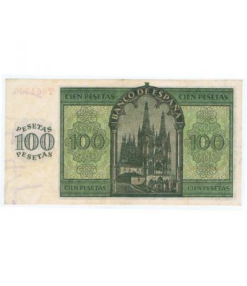 (1936/11/21) Burgos. 100 Pesetas. MBC+.