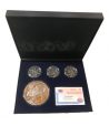 Monedas 2004 Salvador Dalí - FNMT Serie Completa Plata