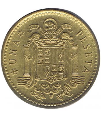 Moneda de España 1 Peseta 1966 *19-68 Madrid SC