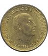 Moneda de España 1 Peseta 1966 *19-68 Madrid SC